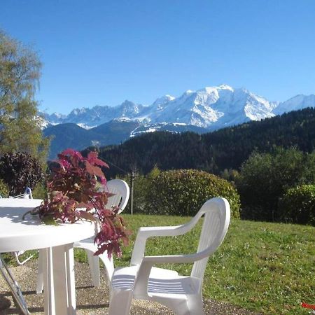 Studio Accueillant A Cordon Vue Mont Blanc 22 M² Parking Inclus Exterior photo